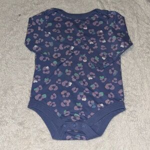 (3 for $10) George leopard print bodysuit/ onesie